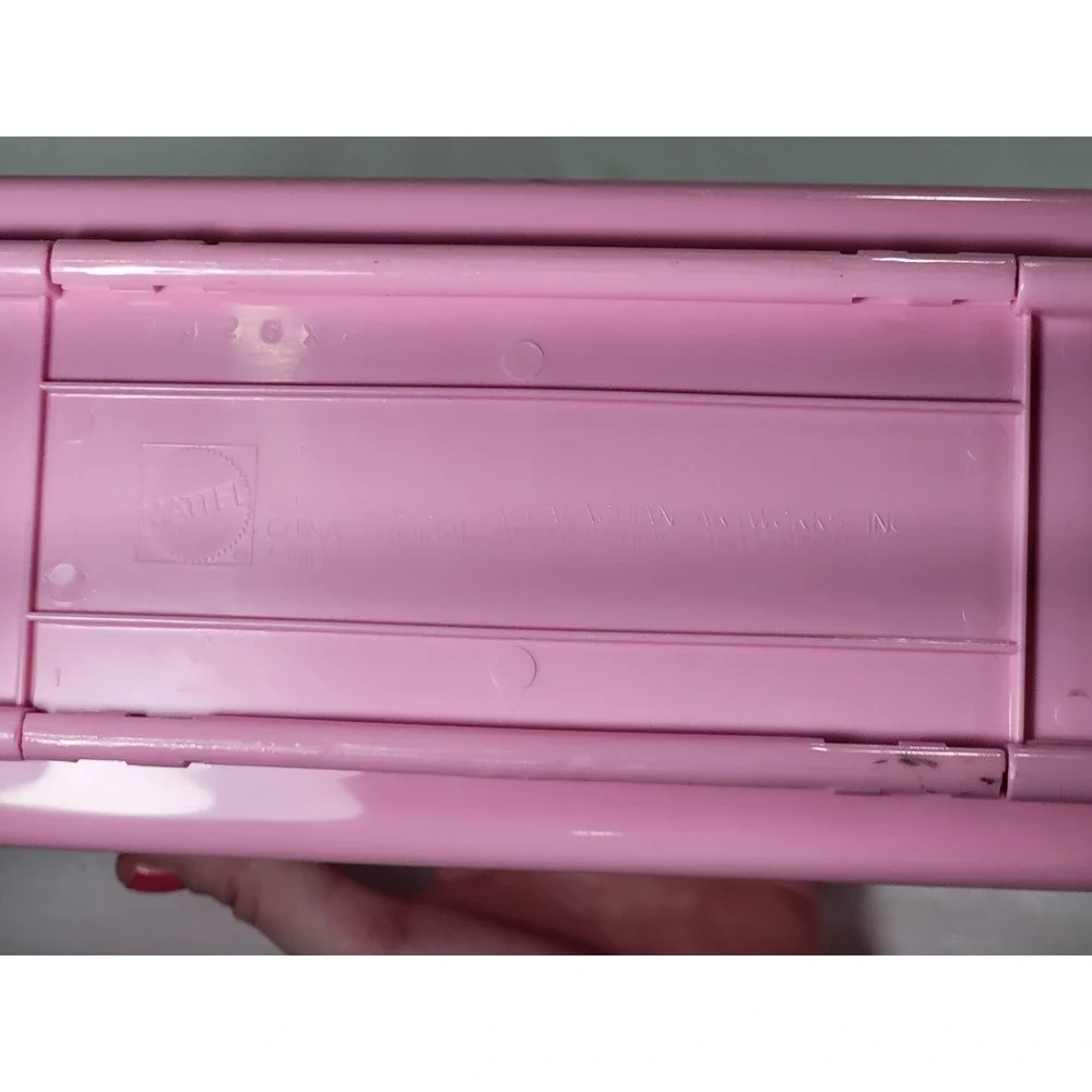 1995 Mattel Cabbage Patch Kids LOVE N GO Baby‎ Nursery Carry Case Play Set Pink